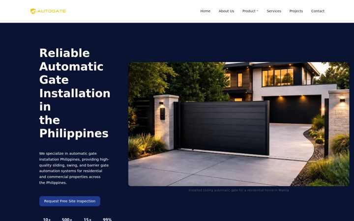 Screenshot of autogate.net.ph