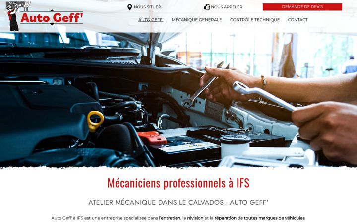 Screenshot of autogeff.fr