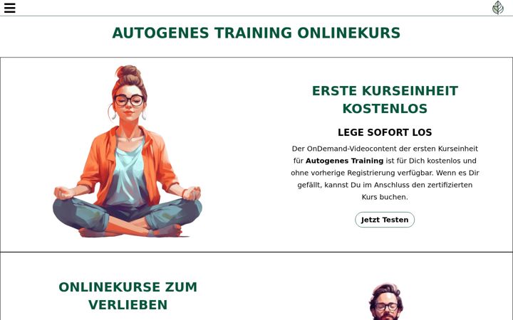 Screenshot of autogen-training.de