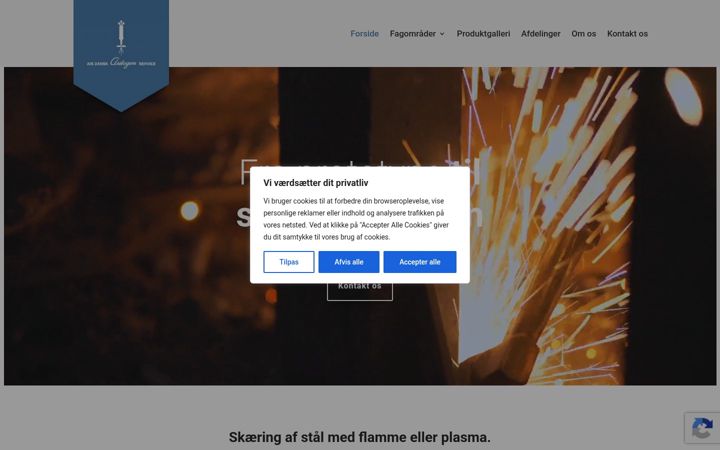 Screenshot of autogen.dk