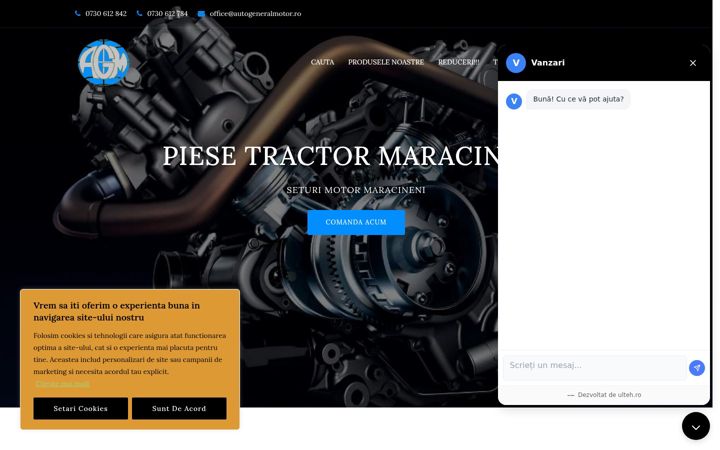 Screenshot of autogeneralmotor.ro