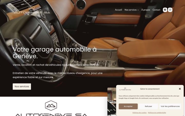 Ekrano kopija autogeneve.com