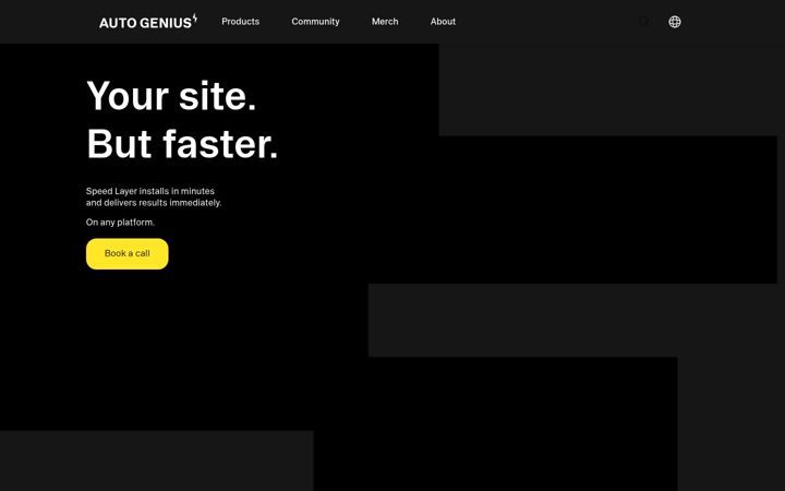 Screenshot of autogenius.io