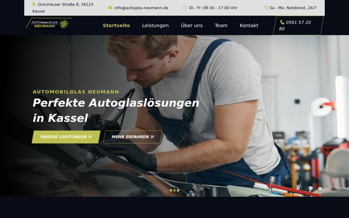 Skjermbilde av autoglas-neumann.de
