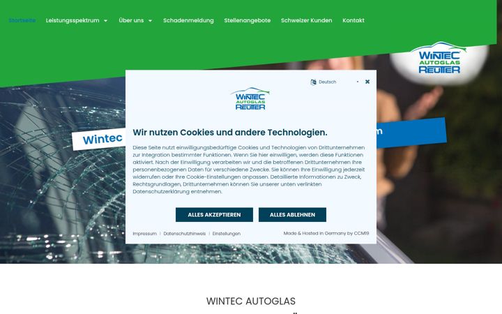 Ekrānuzņēmums no autoglas-wintec.de