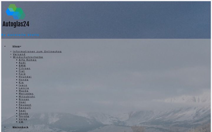 Screenshot of autoglas24.at