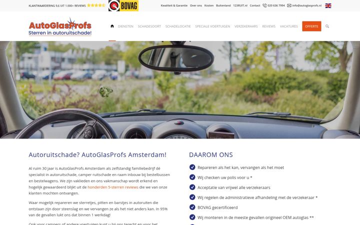 Screenshot of autoglasprofs.nl