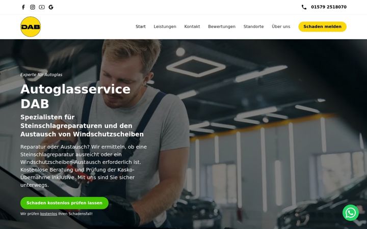 Screenshot of autoglasservice-dab.de