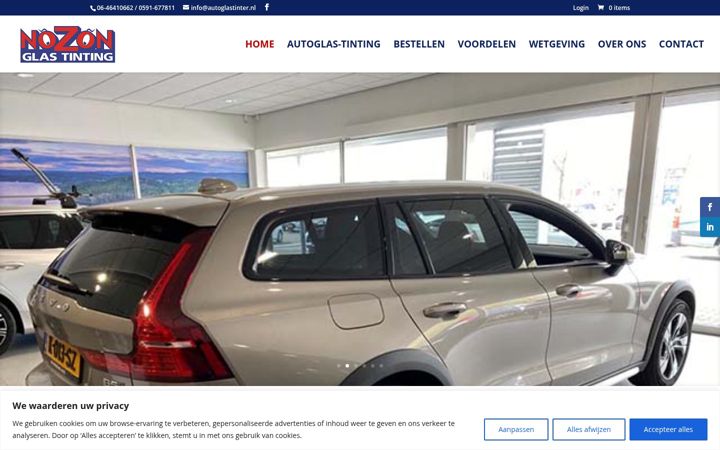 Ekrano kopija autoglastinter.nl