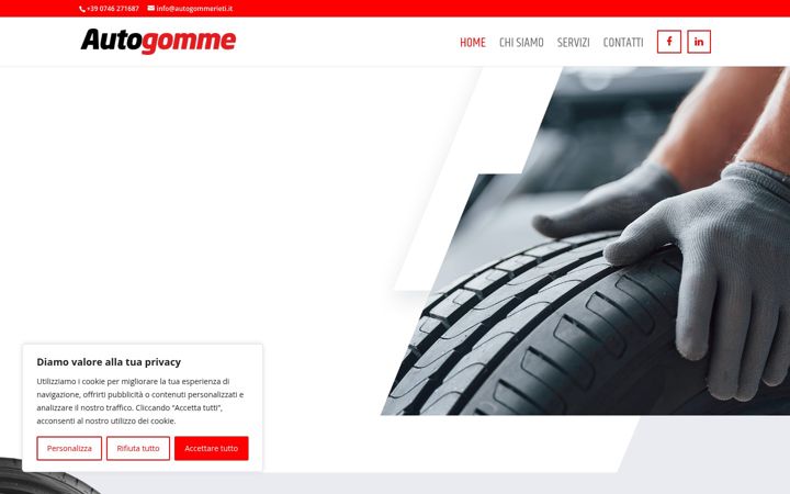 Ekrano kopija autogommerieti.it