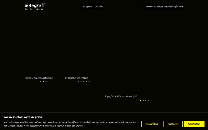 Screenshot of autograff.eu