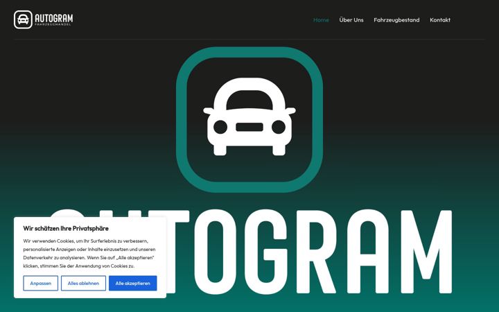 Captura de pantalla de autogram-fahrzeughandel.de