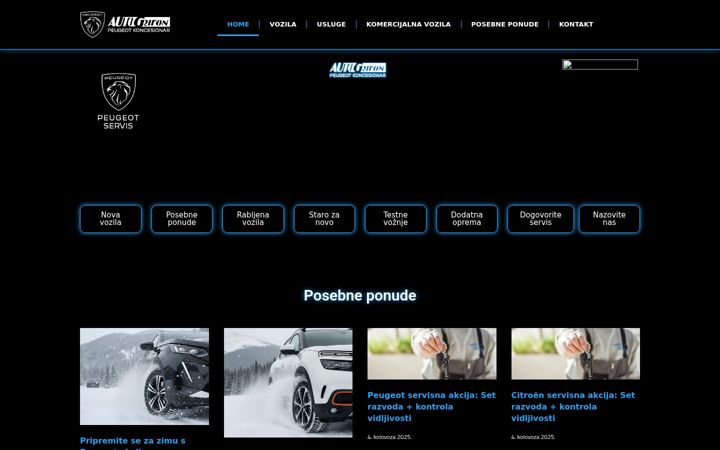 Screenshot of autogrifon.hr