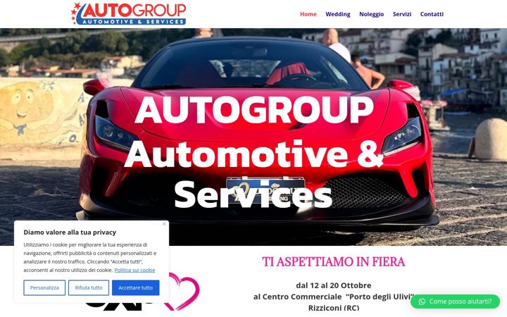 Screenshot of autogroupsrl.eu