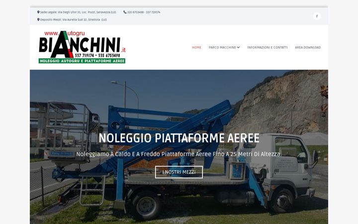 Screenshot of autogrubianchini.it