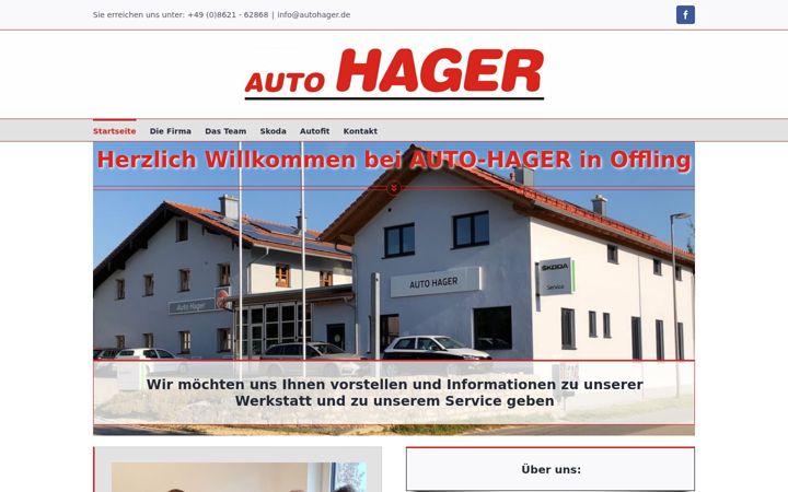 Screenshot of autohager.de