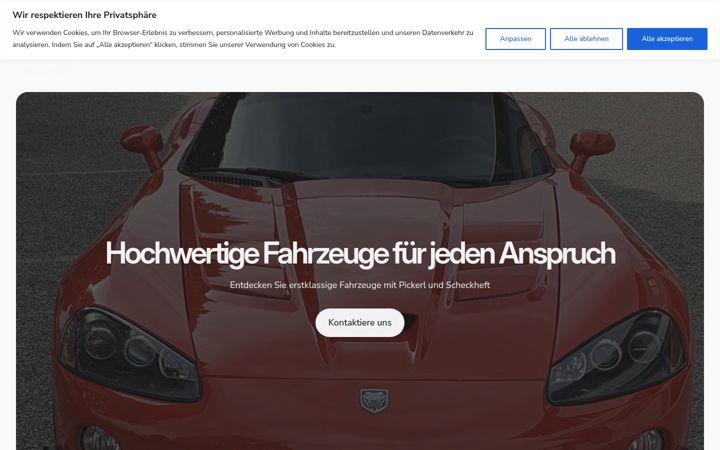 Screenshot of autohandel-scherbauer.at