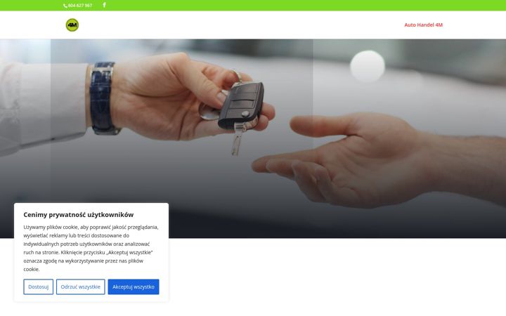 Screenshot of autohandel4m.pl