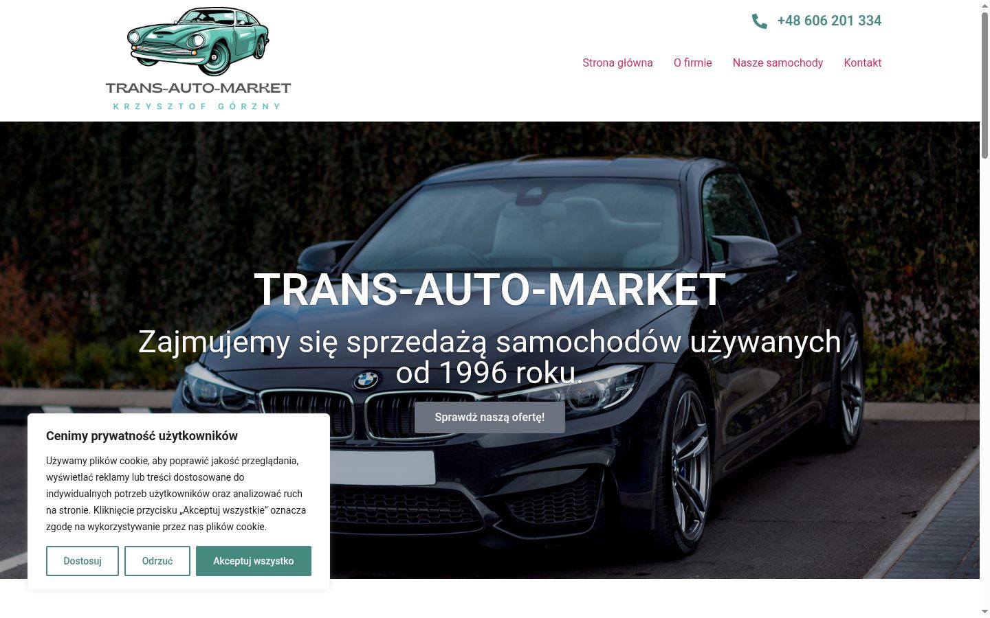 Sutikimo reklamjuostės, rodytos prieš bet kokią sąveiką, ekrano kopija