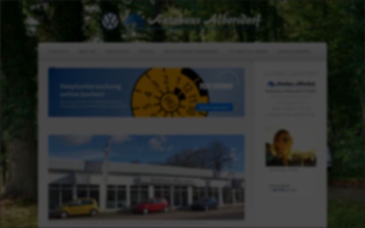 Screenshot of autohaus-albersdorf.de