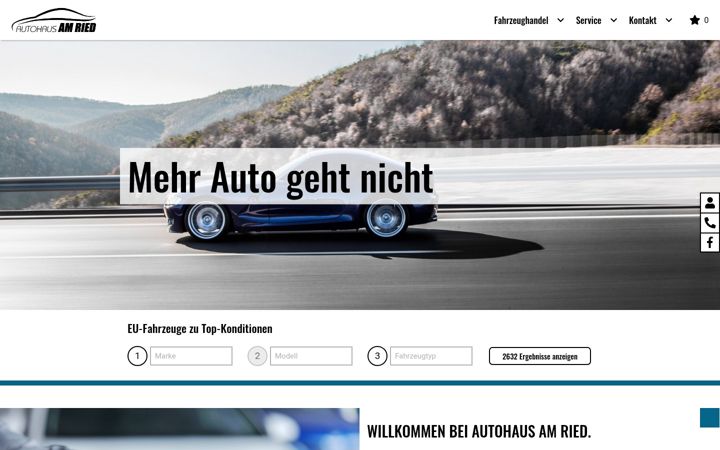 Screenshot of autohaus-am-ried-eu.de