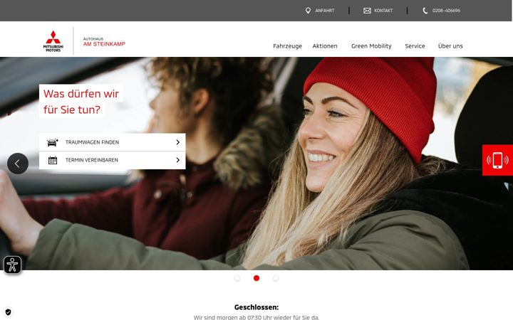 Screenshot of autohaus-am-steinkamp.de