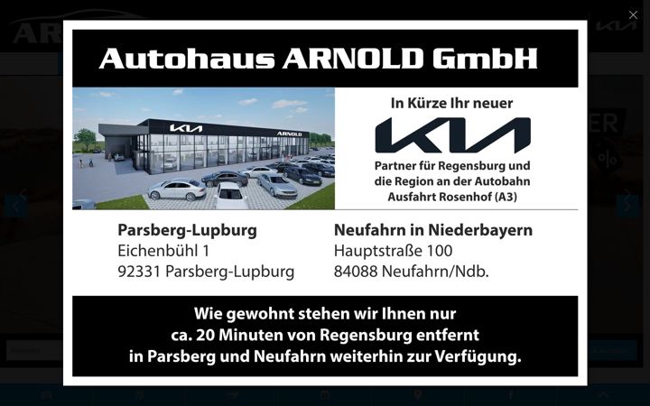 Screenshot of autohaus-arnold.de