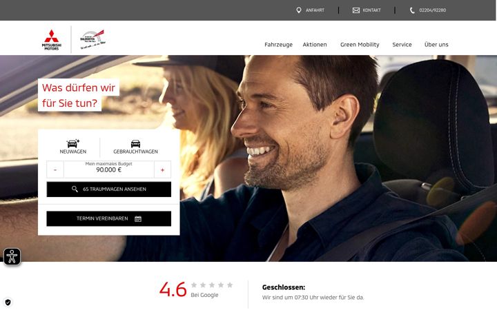 Screenshot of autohaus-baldsiefen.de