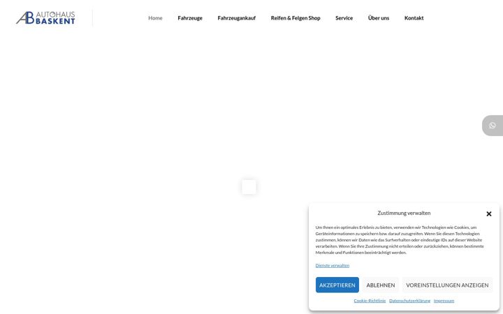 Screenshot of autohaus-baskent.de