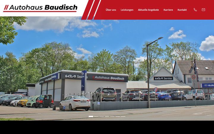 Screenshot of autohaus-baudisch-gmbh.de