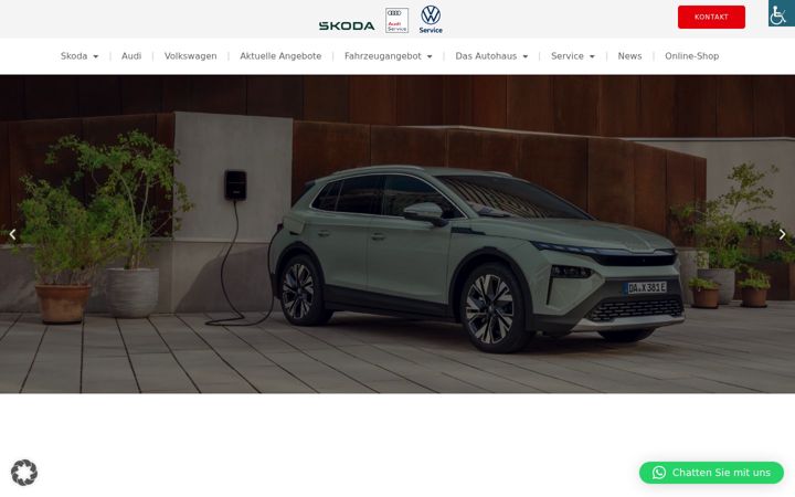 Posnetek zaslona autohaus-brinker.de