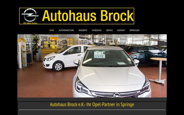 Screenshot of autohaus-brock.de
