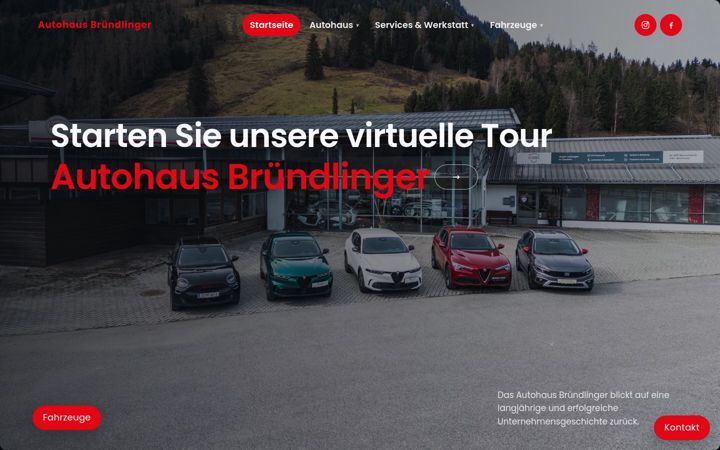 Screenshot of autohaus-bruendlinger.at