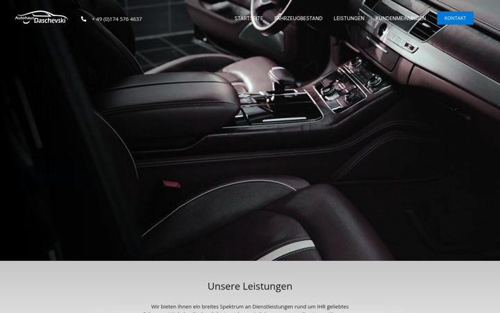 Screenshot of autohaus-daschevski.de
