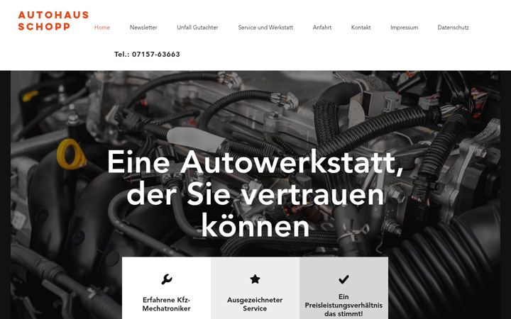 Posnetek zaslona autohaus-dettenhausen.de