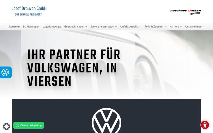 Screenshot of autohaus-drouven.de