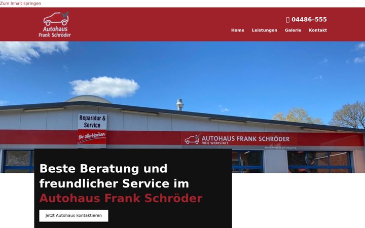 Screenshot ta' autohaus-frank-schroeder.de