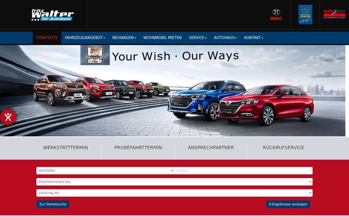 Screenshot of autohaus-fritz-walter.de