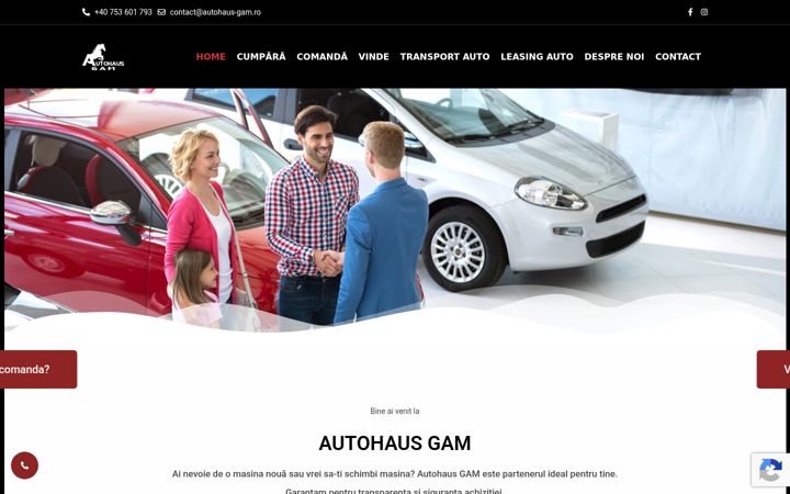 Screenshot of autohaus-gam.ro
