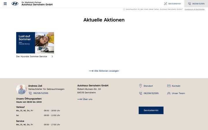 Screenshot of autohaus-gernsheim.de