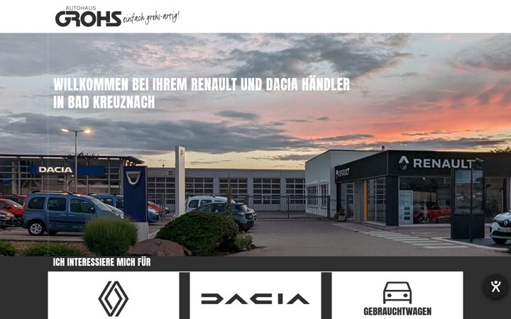 Screenshot of autohaus-grohs.de