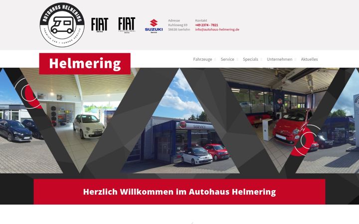 Screenshot of autohaus-helmering.de