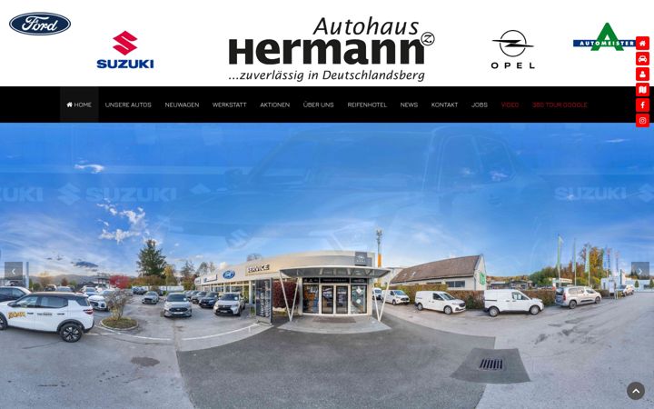 Екранна снимка на autohaus-hermann.at