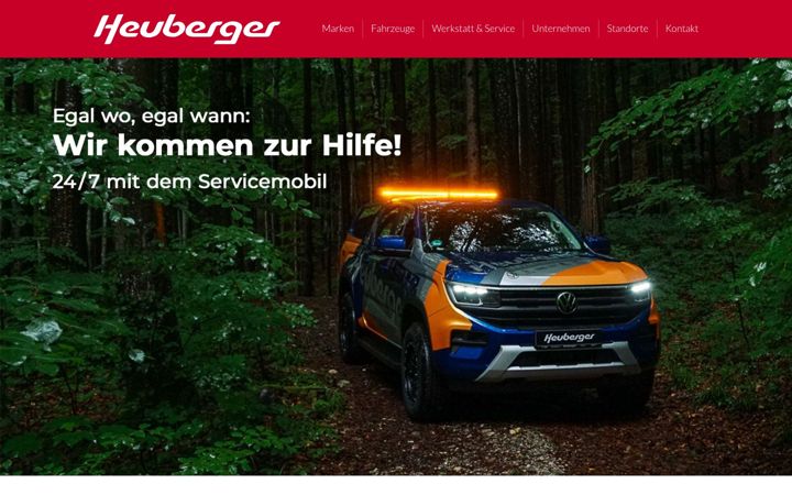 Екранна снимка на autohaus-heuberger.de