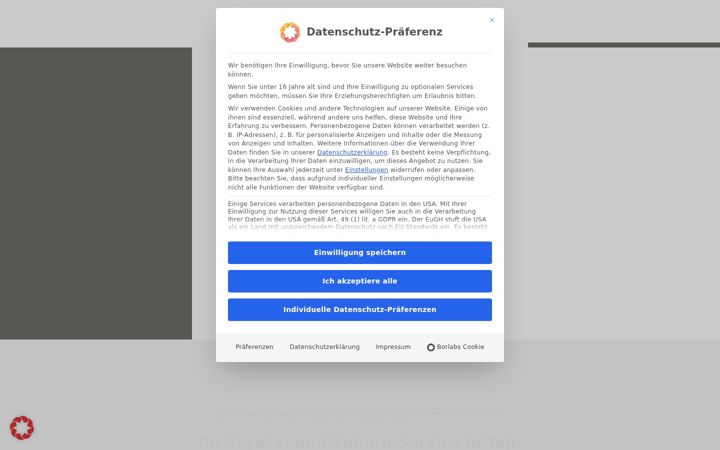 Екранна снимка на autohaus-hosch.de