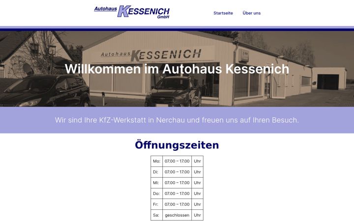 Screenshot of autohaus-kessenich.de