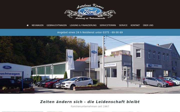 Screenshot of autohaus-kirmse.de