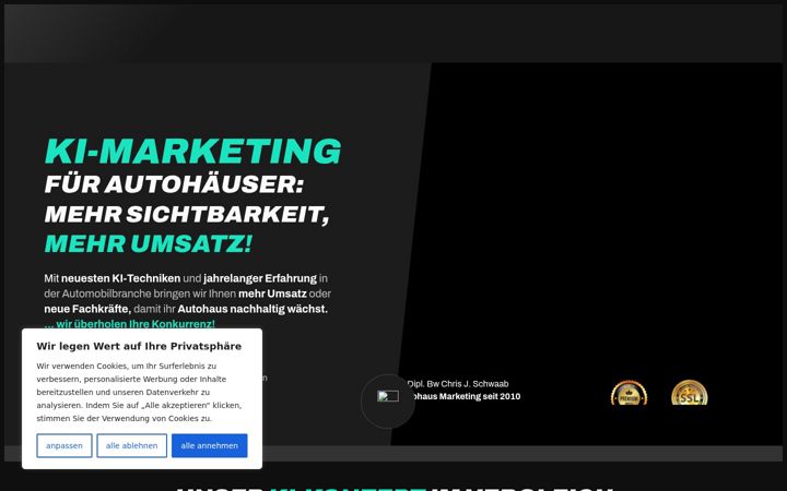 Screenshot of autohaus-konzept.de