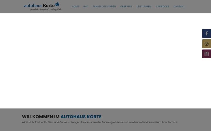 Screenshot of autohaus-korte.de