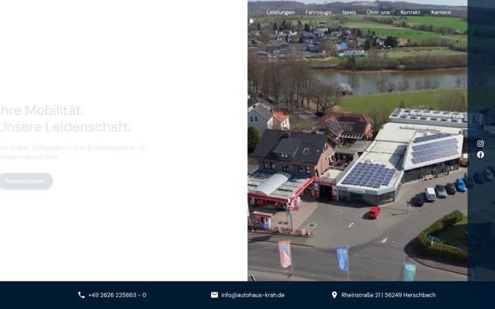 Screenshot of autohaus-krah.de
